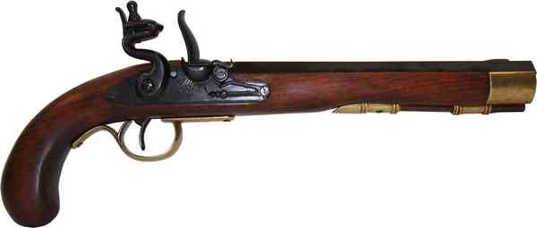 foto Kentuck pistole, USA 19.stolet